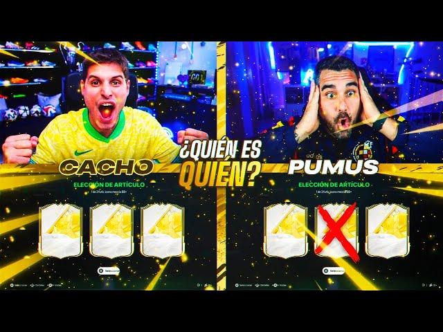 QUIEN ES QUIEN DISCARD CHALLENGE CON PLAYER PICK ICONO VS PUMUS!! | FC 25