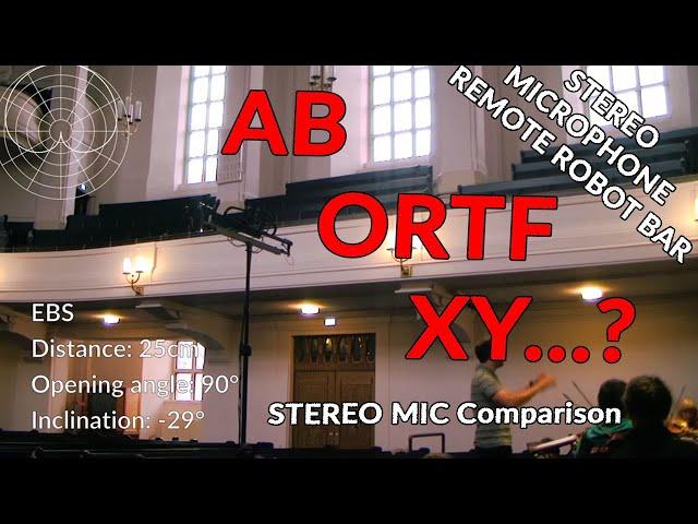 Stereo Mic Comparison (AB, XY, ORTF..) | ORCHESTRA RECORDING | Sennheiser MKH 8020 8040 Comparison