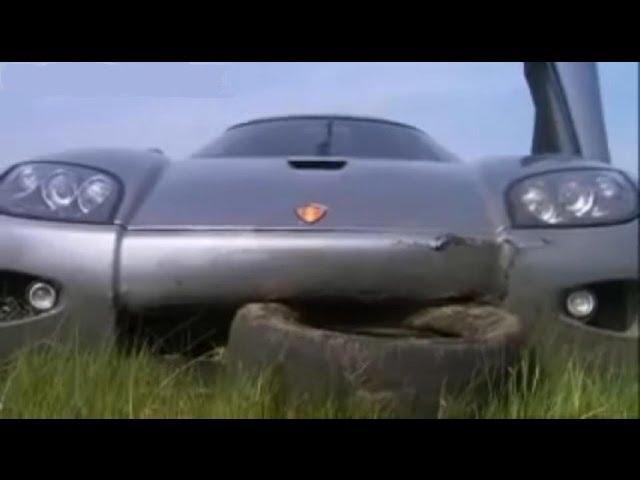 Stig crashes Koenigsegg CCX  - Top Gear series 8 - BBC