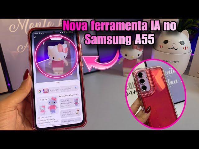 CHEGOUNOVA ATUALIZAÇÃO PARA O GALAXY A55 COM IA