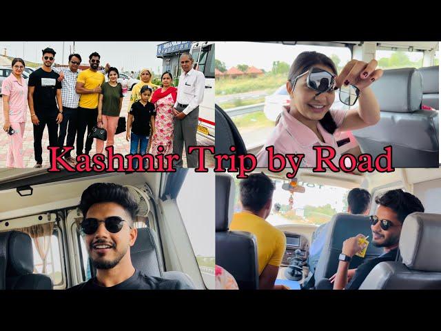 KASHMIR TRIP BY ROAD || Ep 01 || Navdeep Yadav
