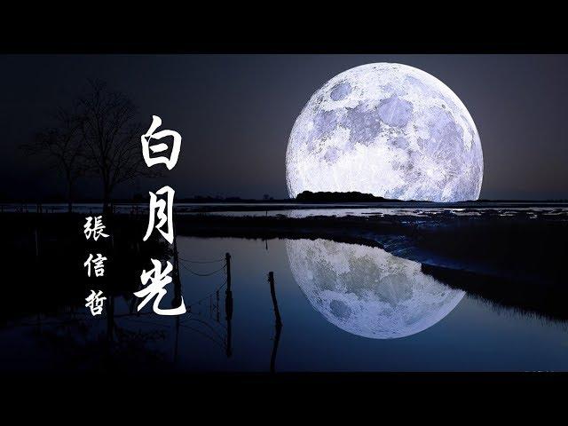 張信哲《白月光》每個人 都有一段悲傷 ...  *• •