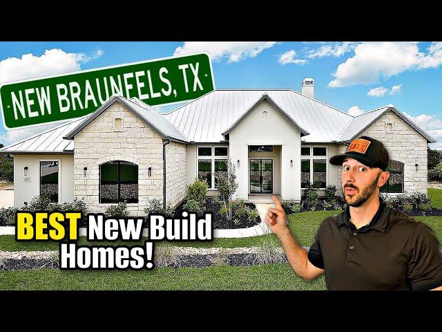 TOP New Construction Homes in New Braunfels Texas! [San Antonio's Fastest Growing Suburb]