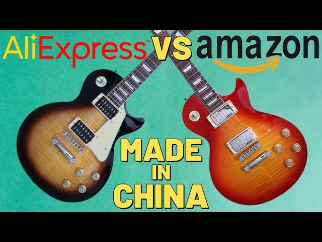 Chibson (Aliexpress) vs Latitude (Amazon) Battle of the Les Paul Copies Made in China - Who Wins?