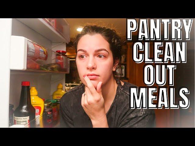 PANTRY CLEAN OUT MEALS | WHAT'S FOR DINNER ON A BUDGET | THE SIMPLIFIED SAVER