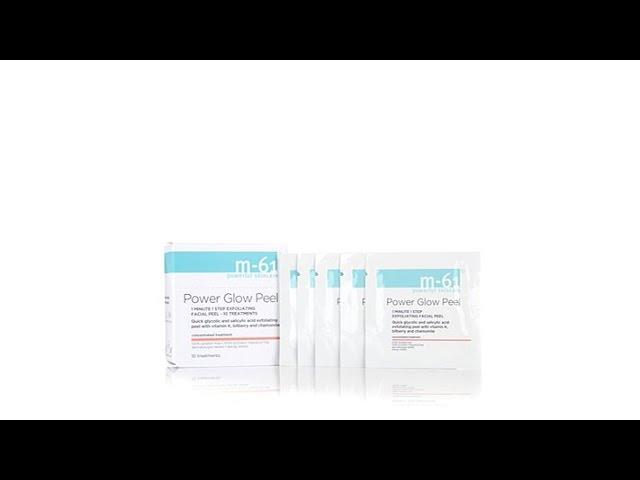 m61 Power Glow Facial Peel Towelettes  1Month Supply