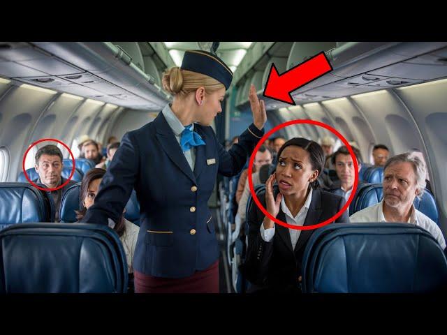 Flight Attendant Slaps Black Teacher, Faces Removal from the Flight Within Minutes!