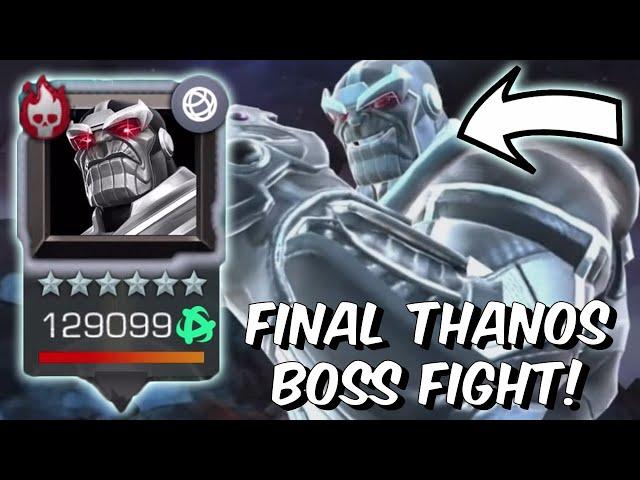 Nameless Thanos Final Boss Fight - Grandmasters Gauntlet 2021 - Marvel Contest of Champions