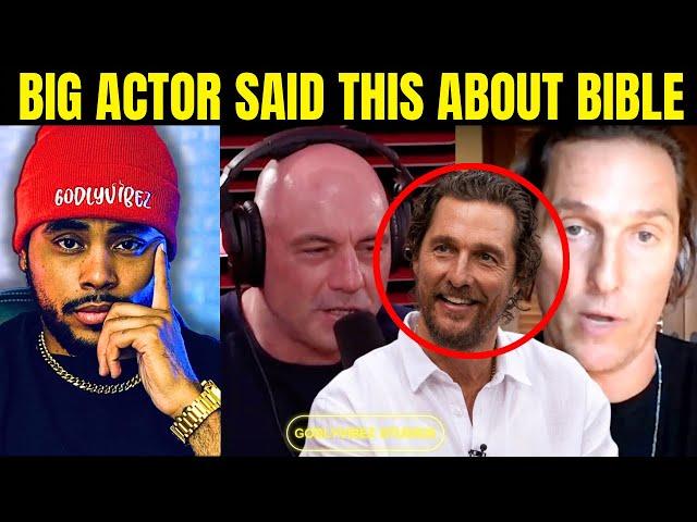 Matthew McConaughey said this when GOD was brought up on Joe Rogan podcast!