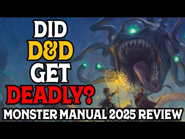 Reviewing the New 2025 Monster Manual