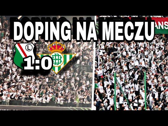 DOPING PODCZAS MECZU - LEGIA 1:0 REAL BETIS (03.10.2024) | Legia TV