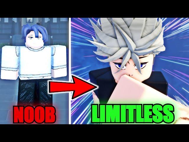 Going From Noob To LIMITLESS Satoru Gojo In Sorcery...(Roblox)