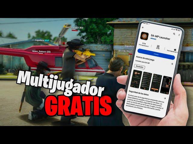 CÓMO JUGAR GTA SAN ANDREAS ONLINE en ANDROID 2024