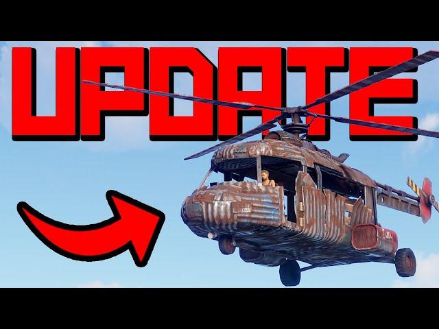 RUST CONSOLE UPDATES! Helis, Cars, Monuments & Quality of Life Update!