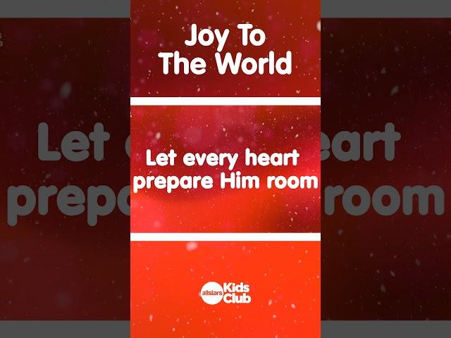 Joy To The World | #Christmas  #kids music