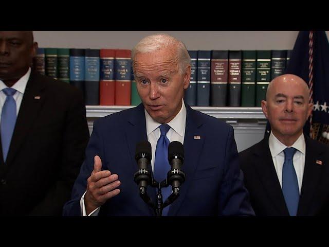 'Not a joke' | Joe Biden calls Mitch McConnell a friend when asked about him freezing again on camer