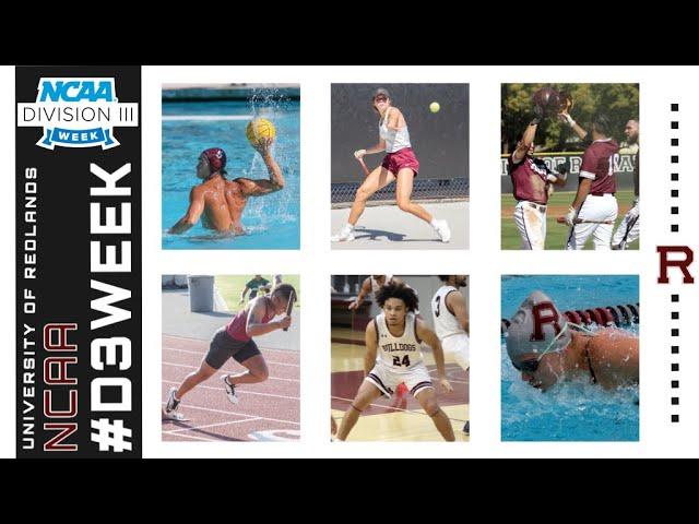 University of Redlands Athletics - #D3Week2022/Why Redlands?