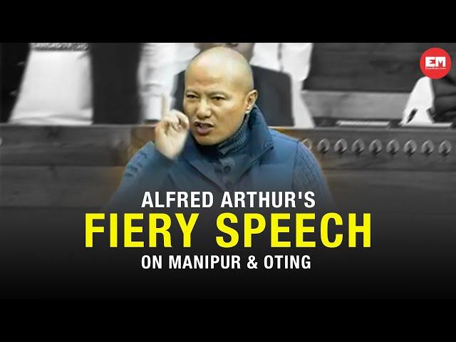 Manipur MP Alfred Arthur demands PM Modi’s reply on Manipur crisis