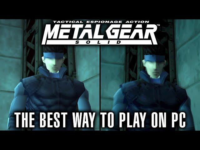 The Best Way To Play MGS1 on PC (2021)