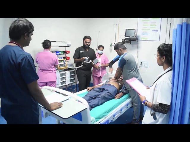 Code blue mock drill  || Meenakshi medical college hospital and research institute Kanchipuram