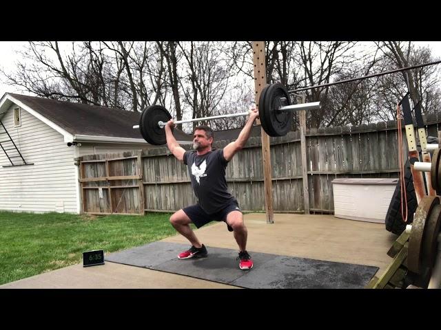 Crossfit Open WOD 18.3   Mose Ramieh