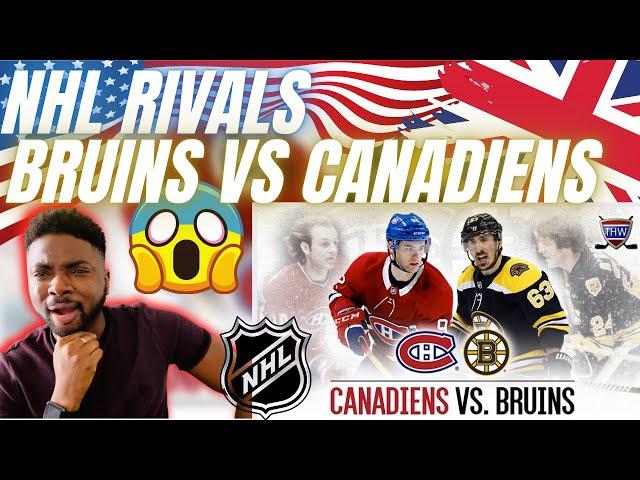 BRIT Rugby Fan Reacts To NHL RIVALS: BOSTON BRUINS VS MONTREAL CANADIENS!