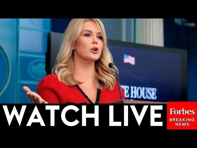 LIVE: Karoline Leavitt Holds White House Press Briefing As Trump Decision On Iran Remains Unknown