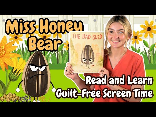 Speech Therapist Reads "The Bad Seed" | Early Language Skills | Read Aloud