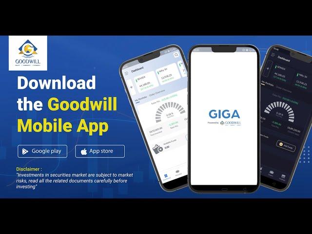 Trade With Goodwill's Online Investment App - GIGA