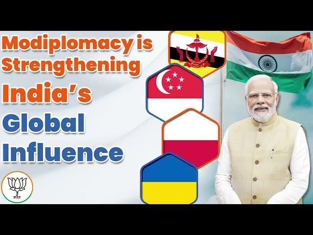 Modiplomacy is positioning India as a strong and robust global power | PM Modi | Global Influence