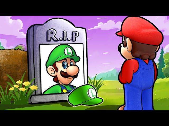 Mario Says Goodbye To Luigi! - Mario Sad Story - Super Mario Bros Animation