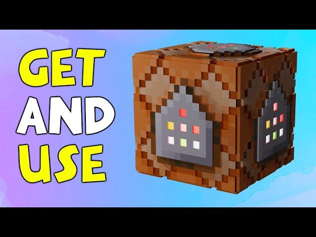 How to GET and USE command blocks (Best Command Block Guide 2022)