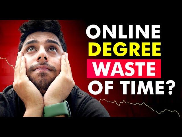 Reality of Online Degrees in India | WHICH ONE TO CHOOSE ? DISTANCE EDUCATION??