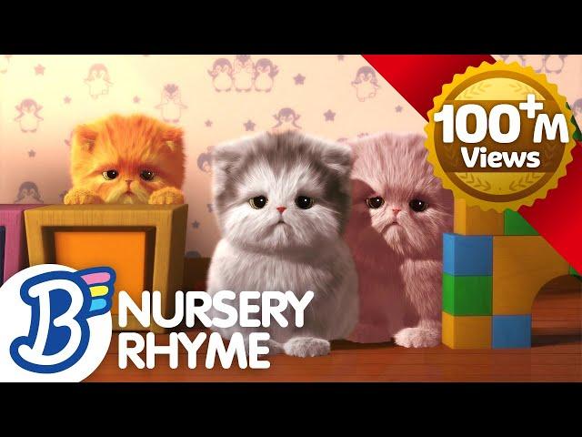 Three Little Kittens l Nursery Rhymes & Kids Songs  l ABC