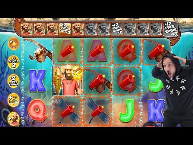 BIG BASS SPLASH - HUGE WIN CASINO x10 MULTIPLER ALL FUNCTIONS ACTIVATE CASINO SLOT ONLINE