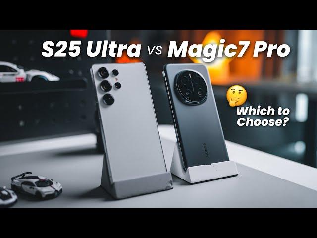 Galaxy S25 Ultra vs HONOR Magic 7 Pro: FLAGSHIP BATTLE! | Which Would U Choose? 