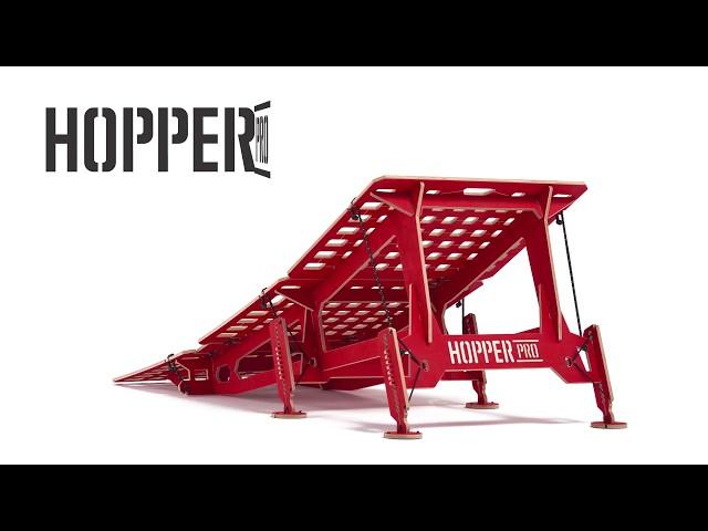 MTB HOPPER: PRO - NEW 2019 Portable Bike Jump Ramp