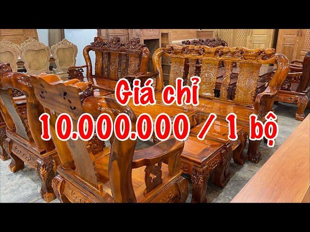 Livetream và Tư Vấn Đồ Gỗ - Báo Giá Tất Cả các sp Bàn Ghế salon giá chỉ từ 10tr