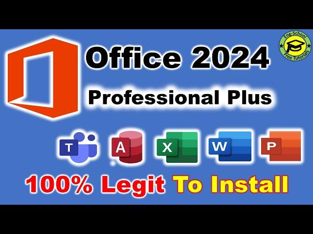 Download and Install Office 2024 From Microsoft for free | Genuine Version | Office 2024