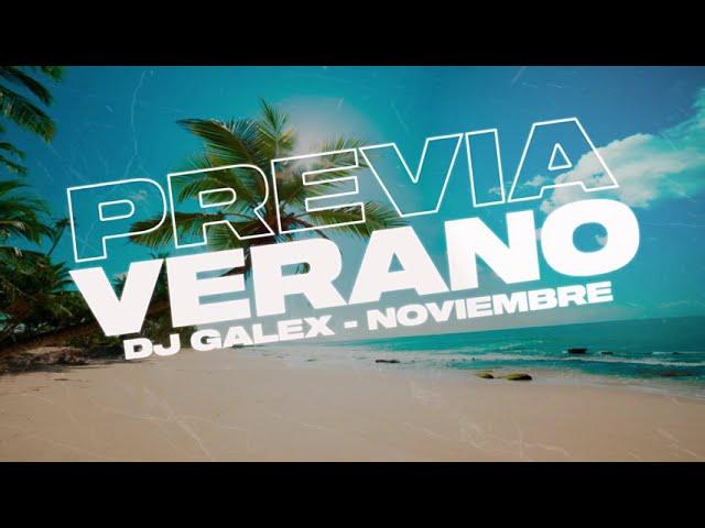 PREVIA VERANO  ENGANCHADO PREVIA 2020 | NOVIEMBRE   DJ GALEX