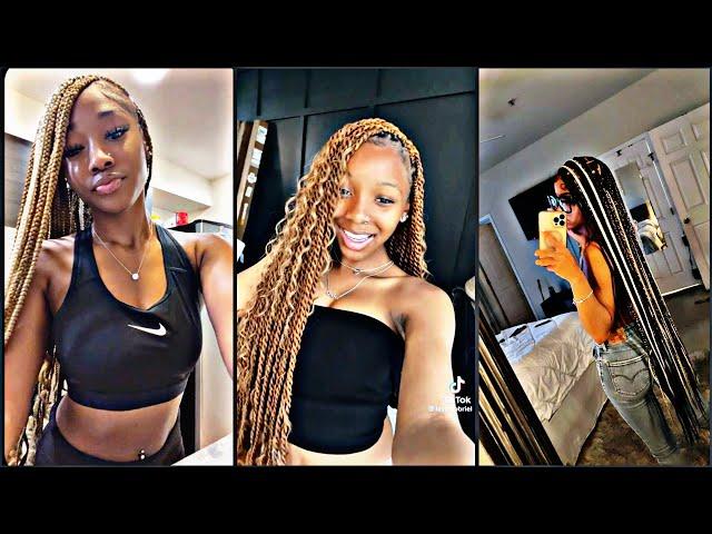 Braid with me inspo compilation #10klikes #viralvideo #hairstyles #braids