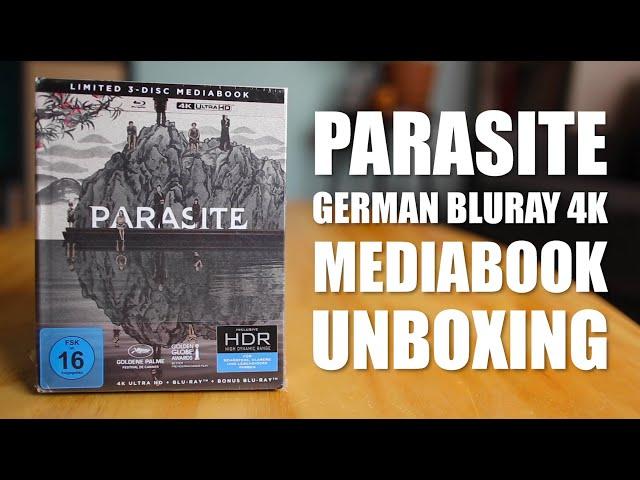 PARASITE Limited Edition 3-Disc MEDIABOOK (Cover A) 4K UHD + Blu-ray + Bonus-Disc UNBOXING