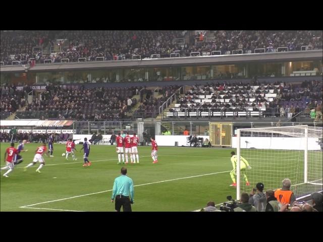 Andonline RSC Anderlecht - Manchester United Atmosphere during the game