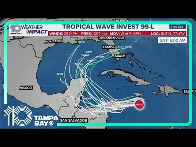 Tracking the Tropics: Keeping an eye on Invest 99L that could develop and potentially impact Florida