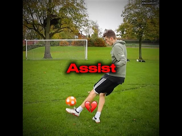 Assist vs Pure Talent #football #viralvideo #edit