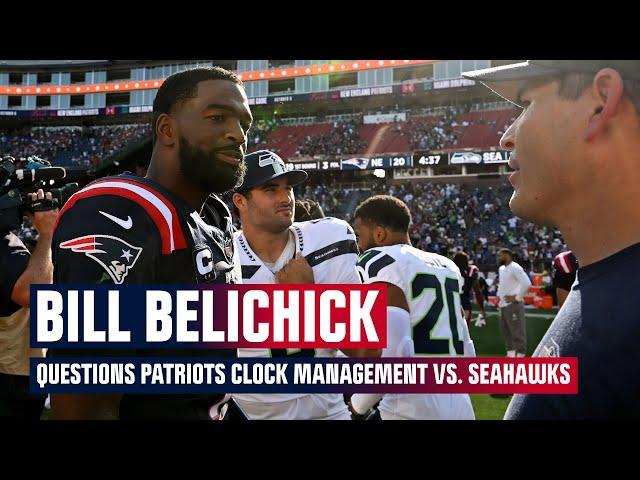 Bill Belichick gives his first criticisms of Patriots on air