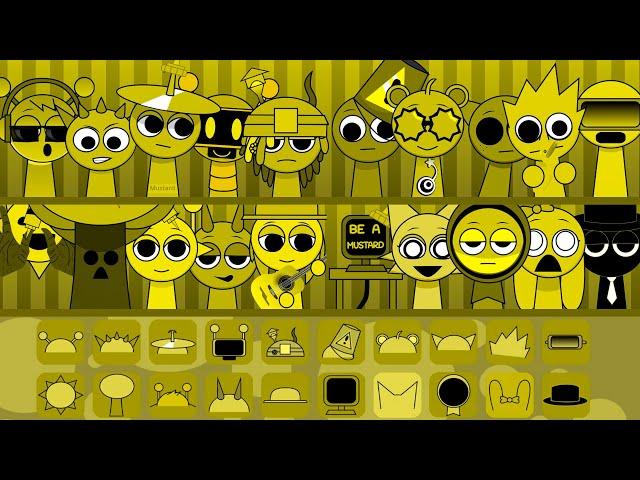 Incredibox Sprunki Mustard But ALL Characters Together (ALL Versions)