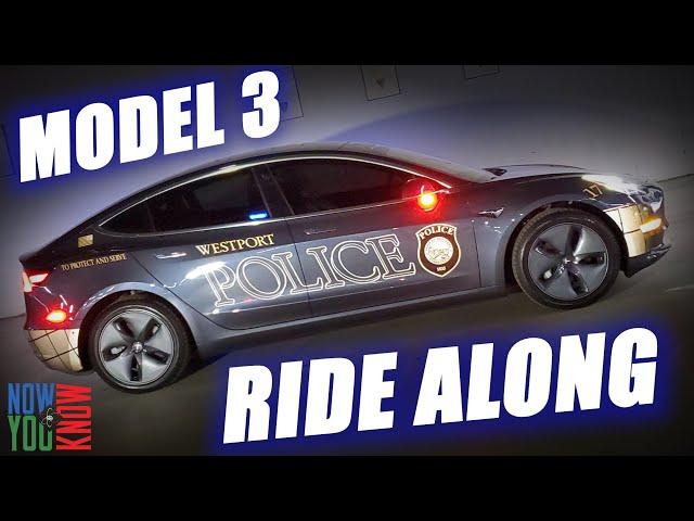 Tesla Police Car Ride Along! | In Depth