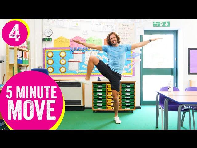 5 Minute Move | Kids Workout 4 | The Body Coach TV