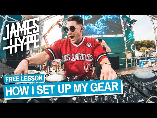 How To Set Up DJ Gear Like James Hype  Free DJ Tutorial